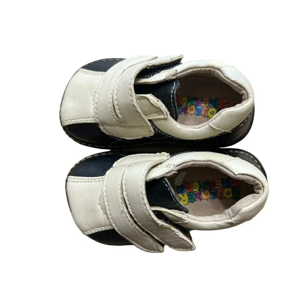Squeaker Sneakers Sz 3 Brown Squeaky Toddler Shoes